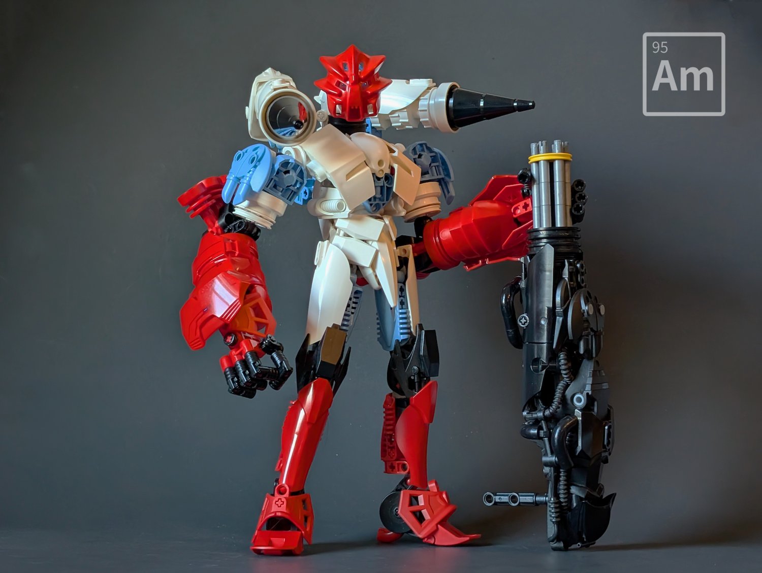 Bionicle based on the element Americium