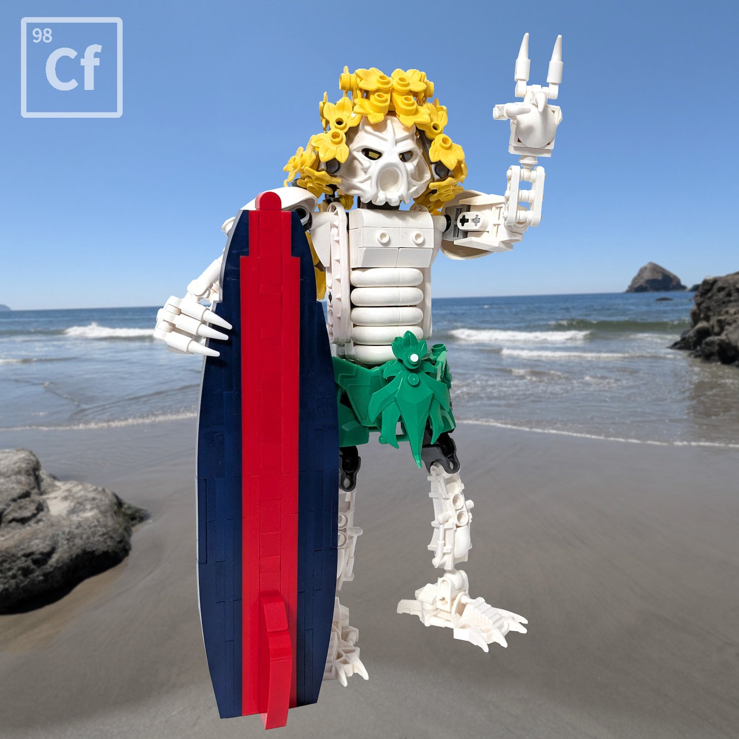 Bionicle based on the element Californium