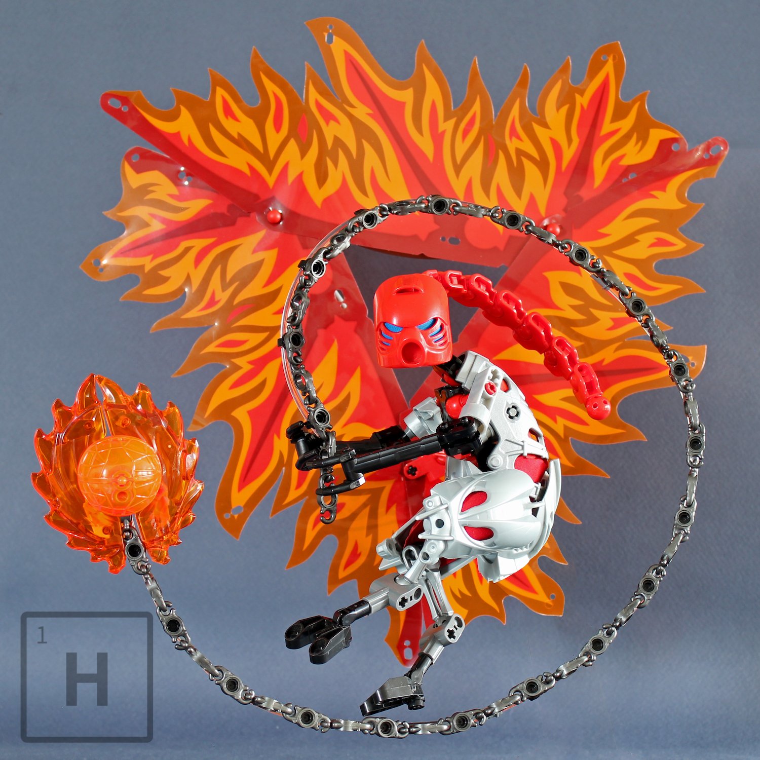 Bionicle based on the element Hydrogen