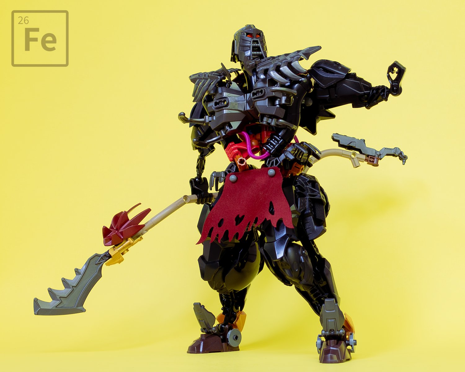 Bionicle based on the element Iron
