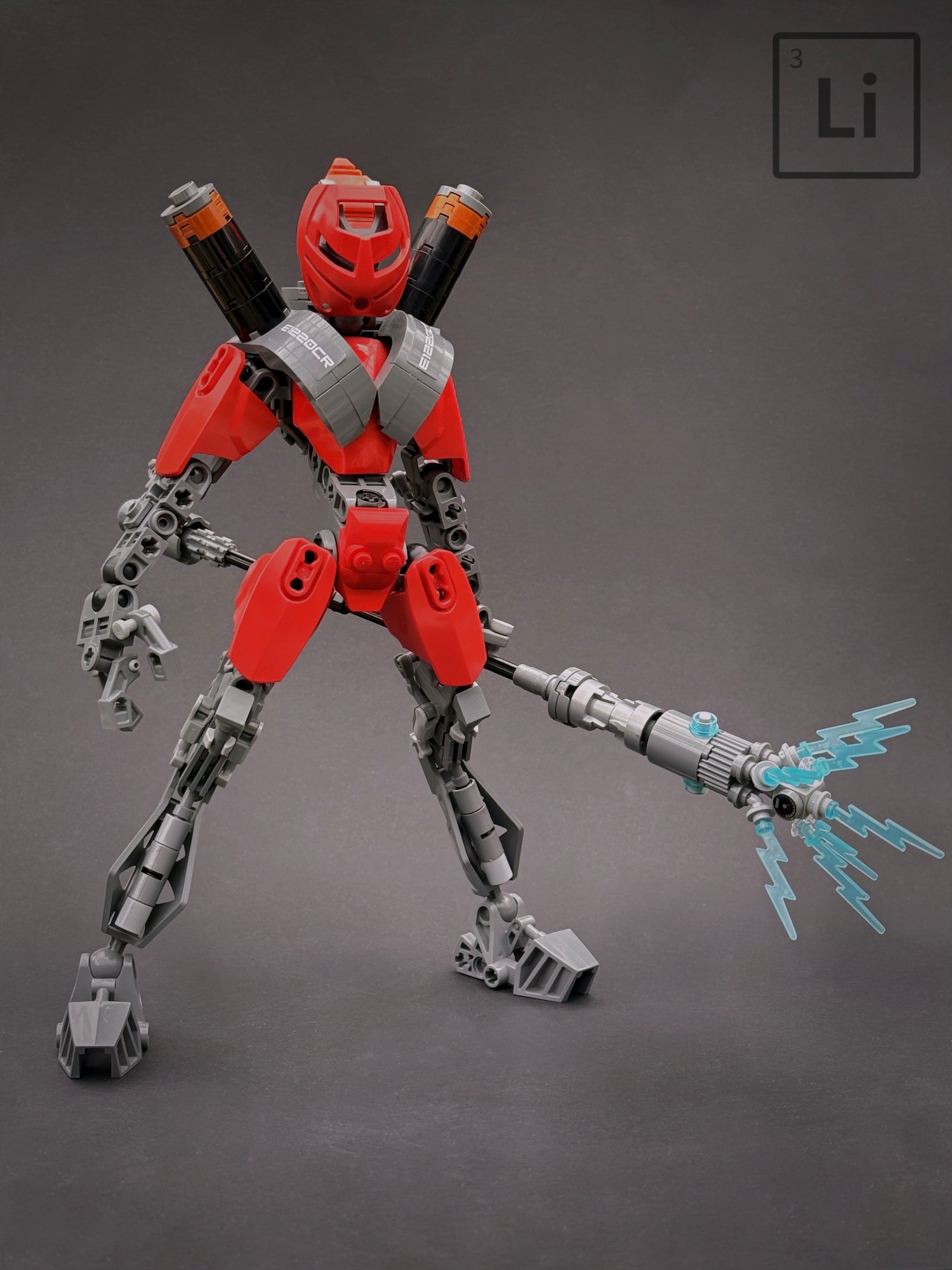 Bionicle based on the element Lithium