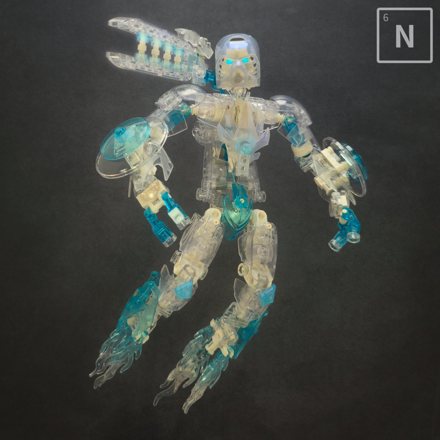 Bionicle based on the element Nitrogen