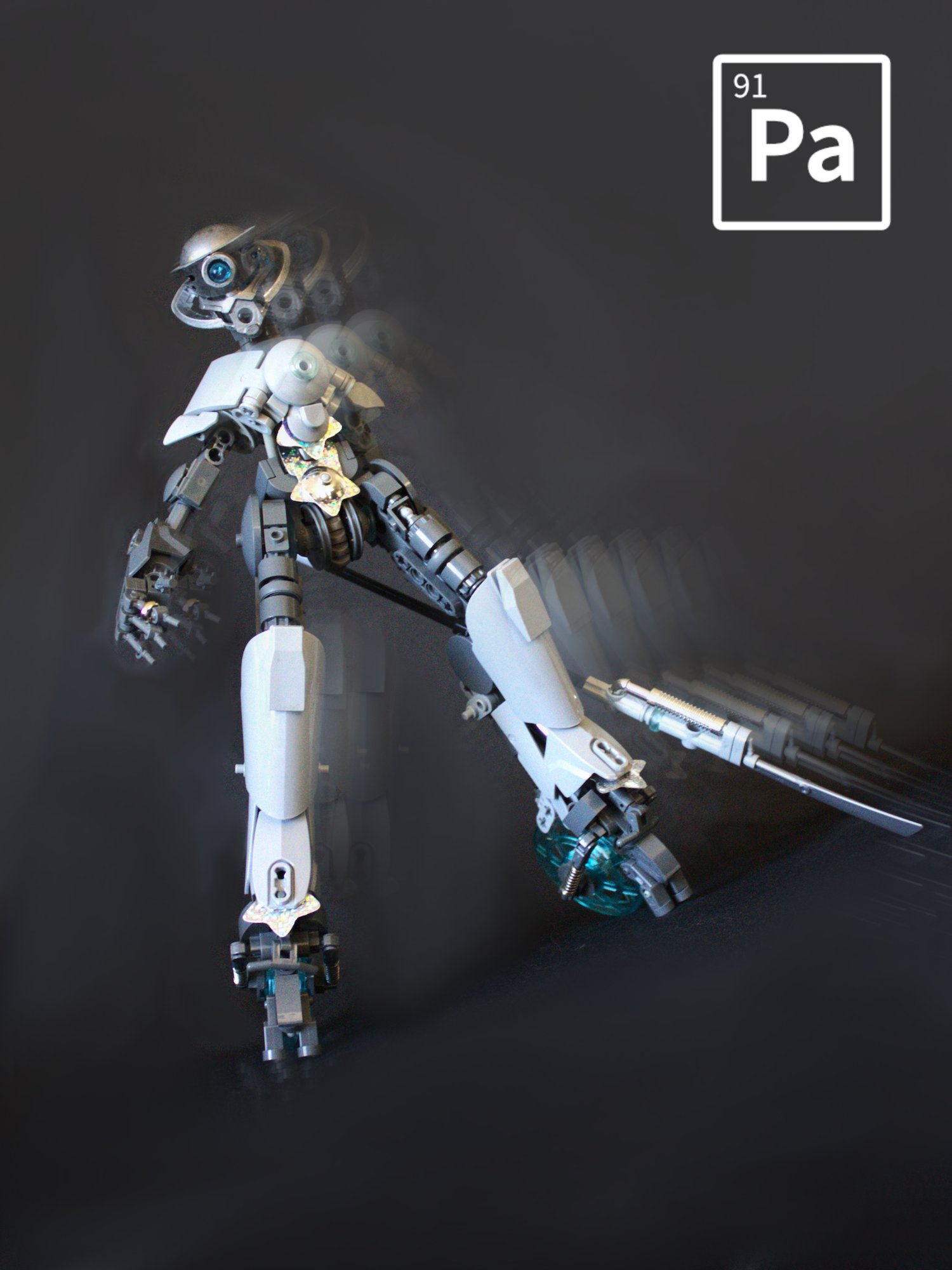 Bionicle based on the element Palladium