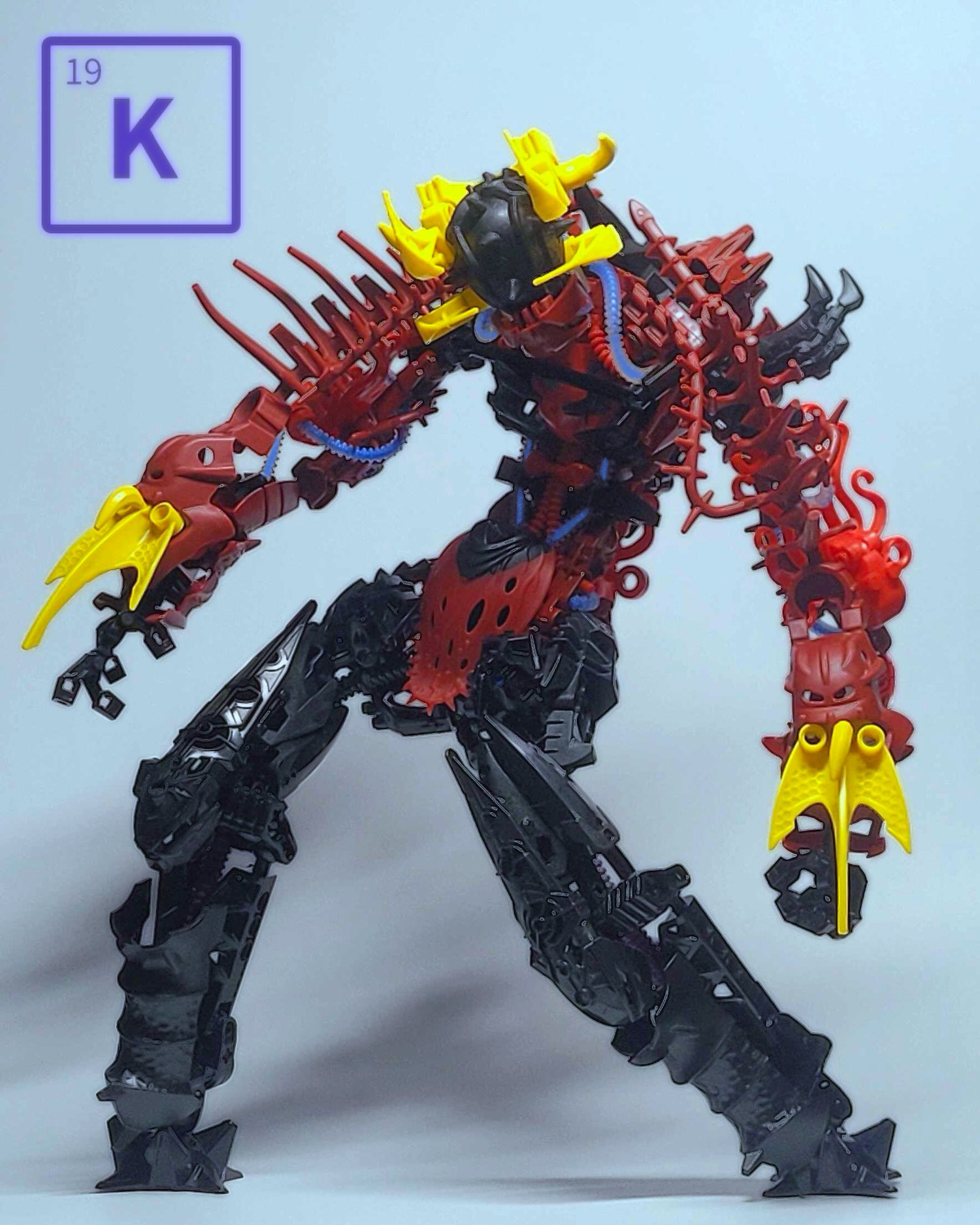 Bionicle based on the element Potassium